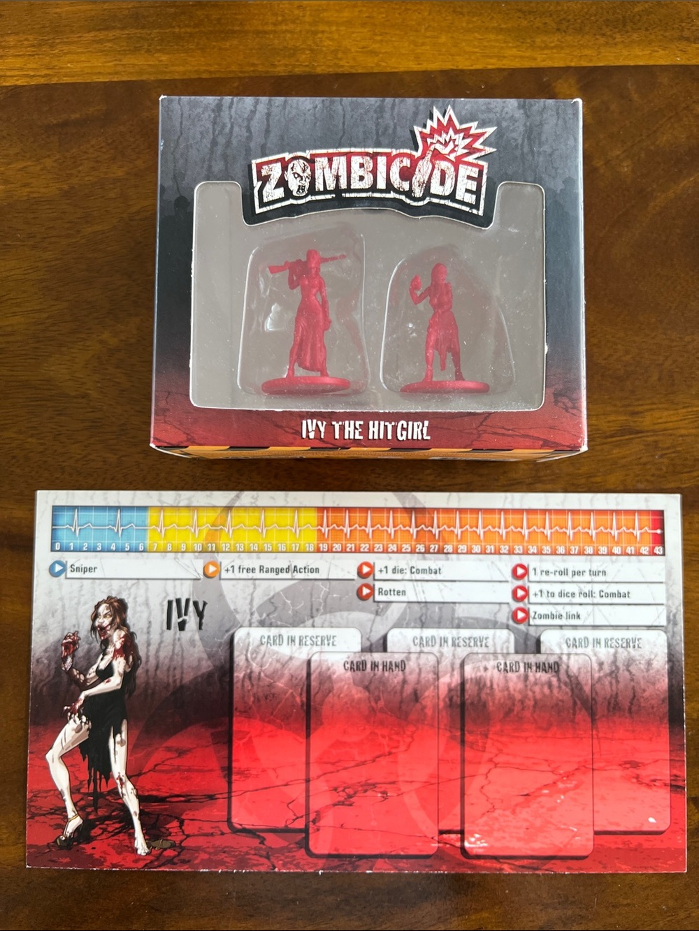 ZOMBICIDE | Ivy The Hit Girl - 2012 new in box